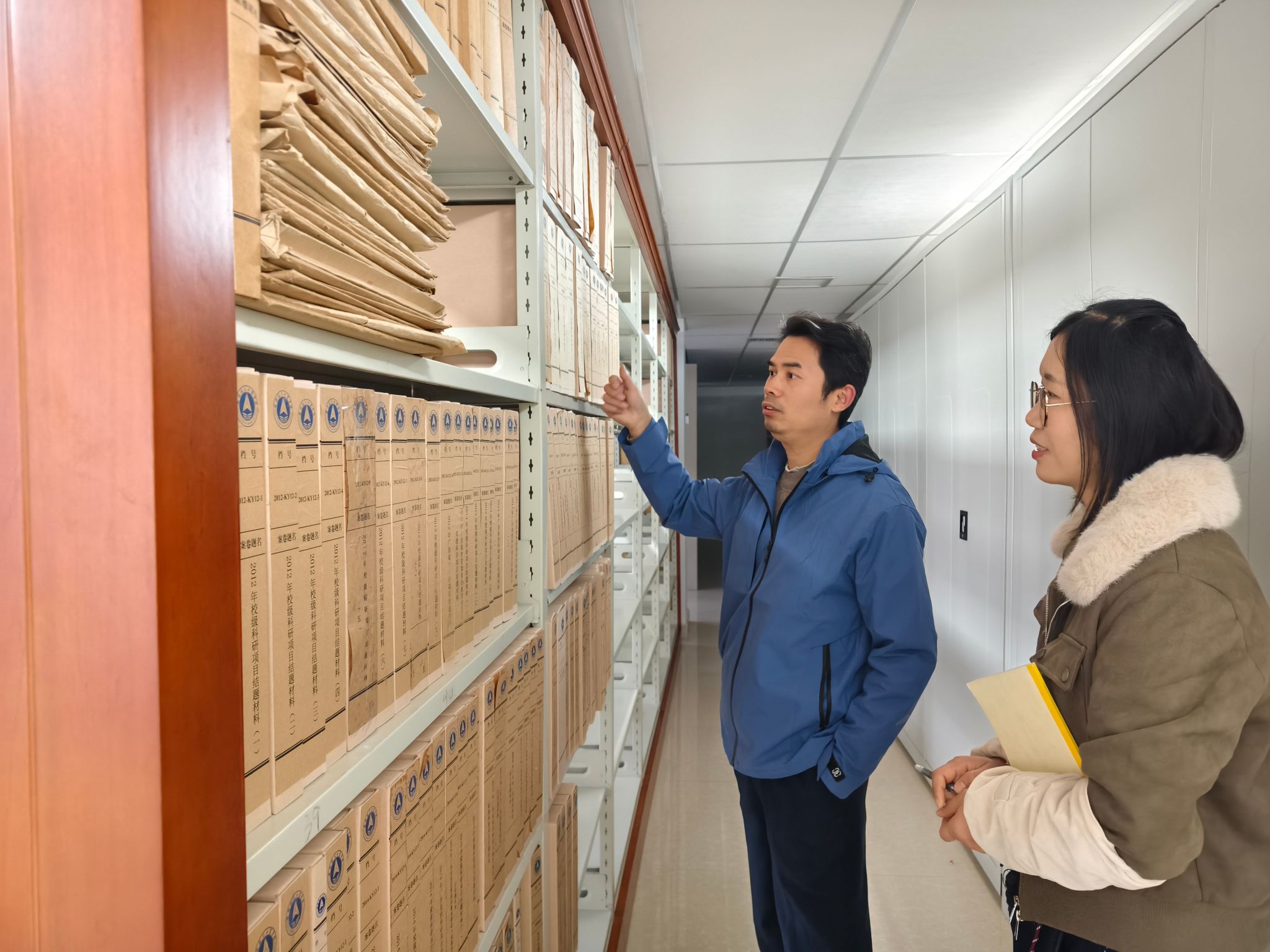 【工作检查】档案馆完成期末安全检查